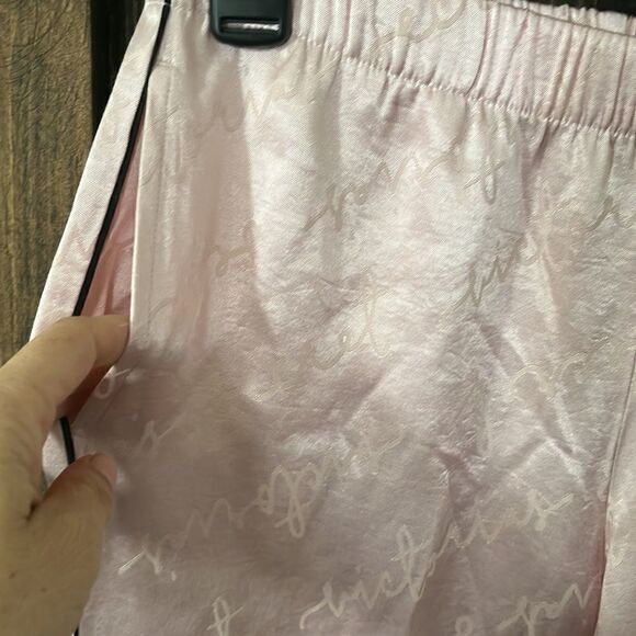 Victoria’s Secret satin logo pajama pants with pockets Xs - Picture 4 of 9